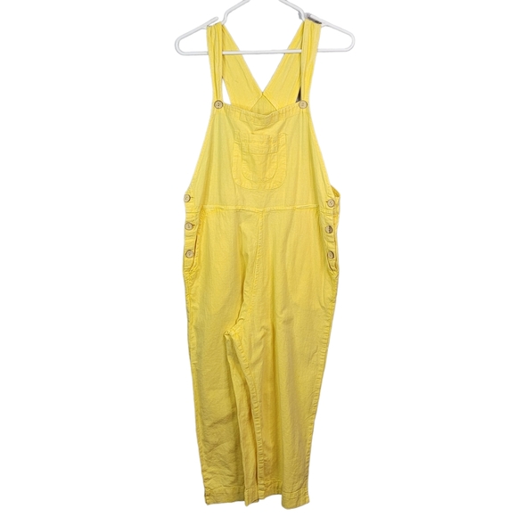 Sacred Threads Pants - Sacred Threads Yellow Spring Time Boho Romper Overalls Women's M/L